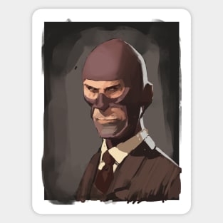 The spy (fan art) Sticker